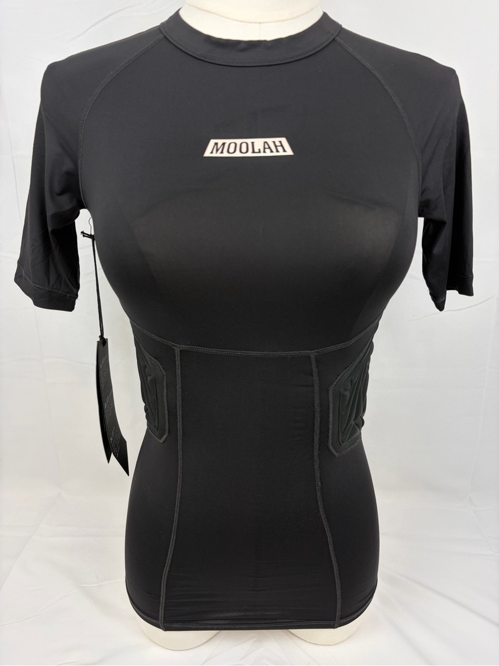 *NEW* Moolah Basketball Padded Compression Top Short Sleeve Women’s Small Black